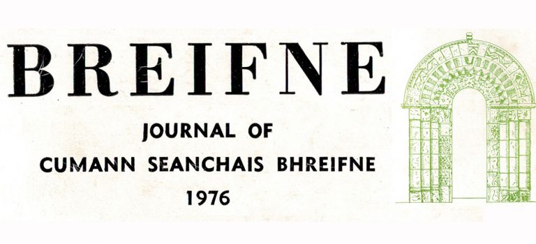 1976 Breifne article by Rev. Gerard Alwill on the 1841 Killeshandra census