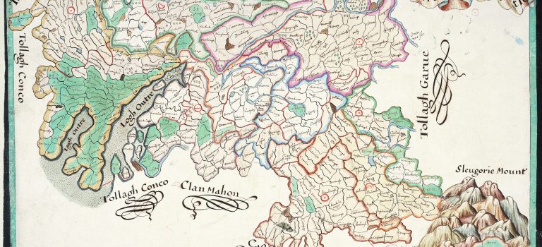 Bodley Maps of the baronies of County Cavan1610