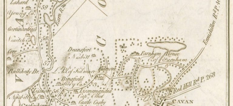 Taylor & Skinner Road Maps of Cavan 1778