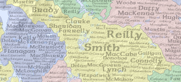 Most popular Cavan surnames